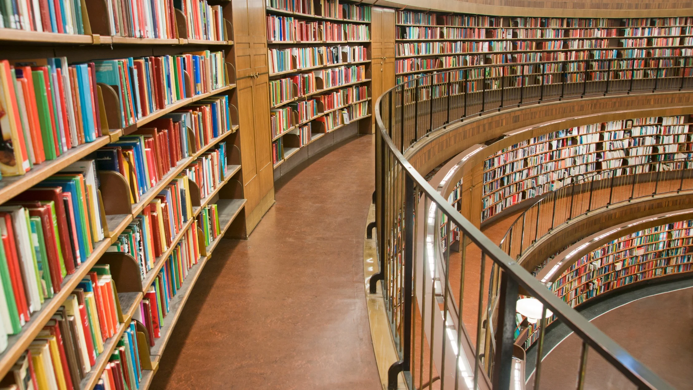 Library interior